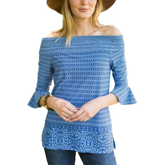 Cabana Life Tops - Cabana Life Off-the-Shoulder Top
